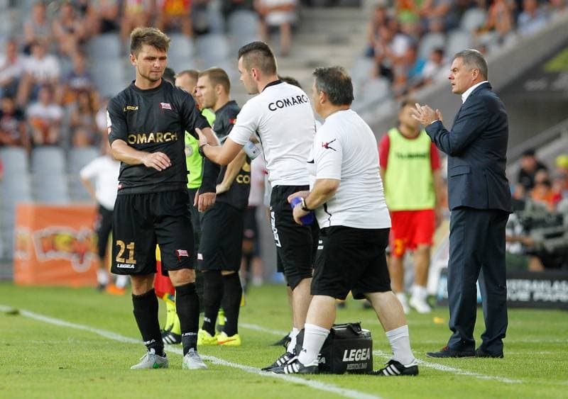 Football. PKO BP Ekstraklasa. Korona Kielce - Cracovia Krakow. 14.08.2015