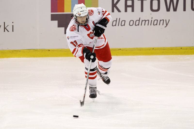 Ice Hockey. Women's World Championship. Poland - Italy. 11.04.2017