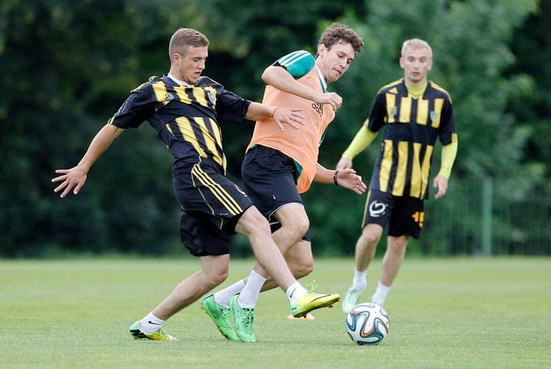 Football. GKS Katowice. Training. 28.05.2015