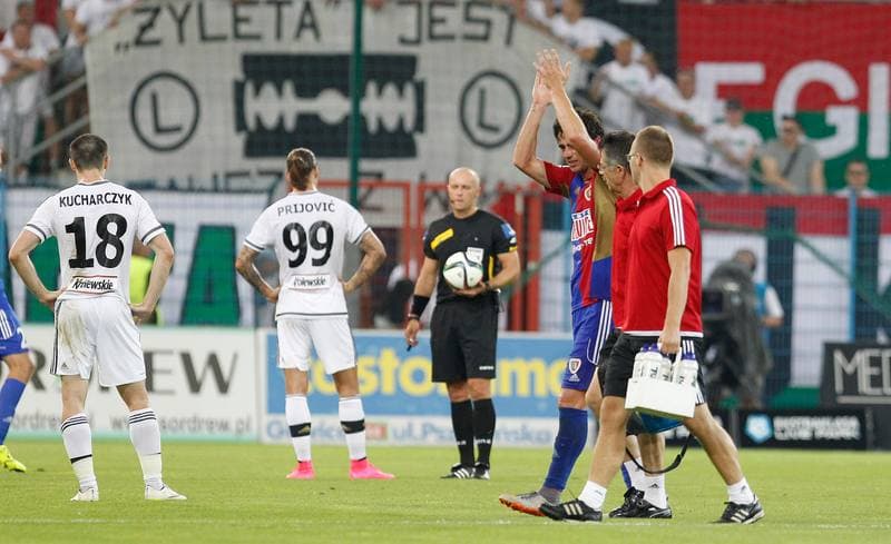 Football. PKO BP Ekstraklasa. Piast Gliwice - Legia Warsaw. 15.08.2015