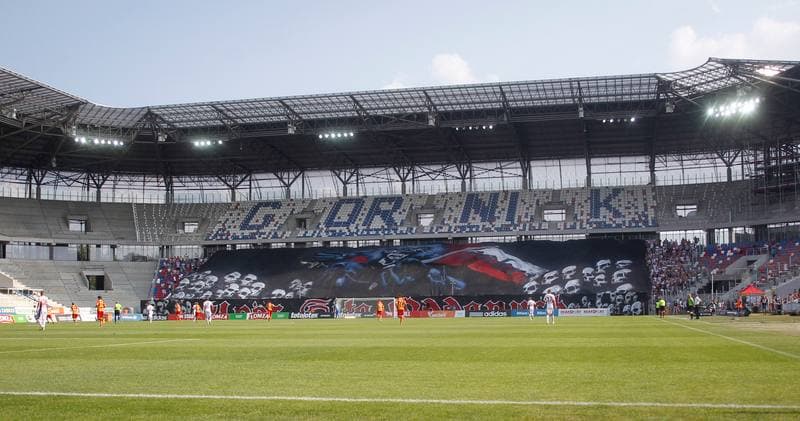 Football. T-Mobile Ekstraklasa. Gornik Zabrze - Jagiellonia Bialystok. 08.08.2014