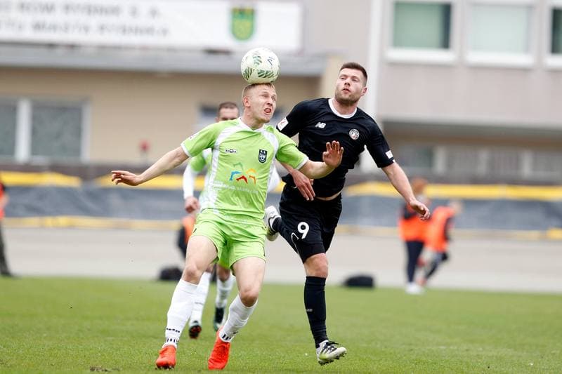 Football. II Liga. ROW Rybnik - Polonia Warszawa. 15.04.2017