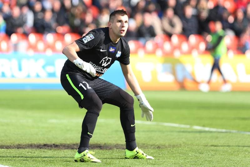 Football. Lotto Ekstraklasa. Bruk-Bet Termalica Nieciecza - Piast Gliwice. 17.04.2017