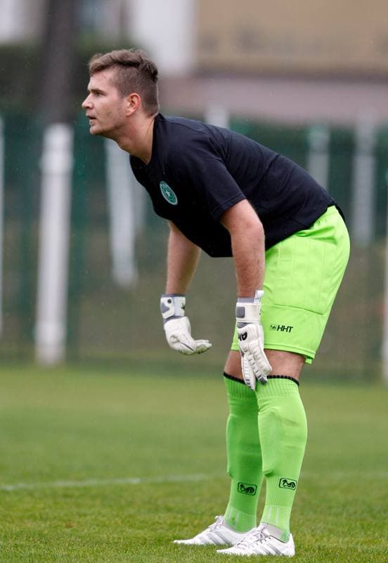 Football. III Liga Opolsko Slaska. Grunwald Ruda Slaska - Szombierki Bytom. 09.05.2015