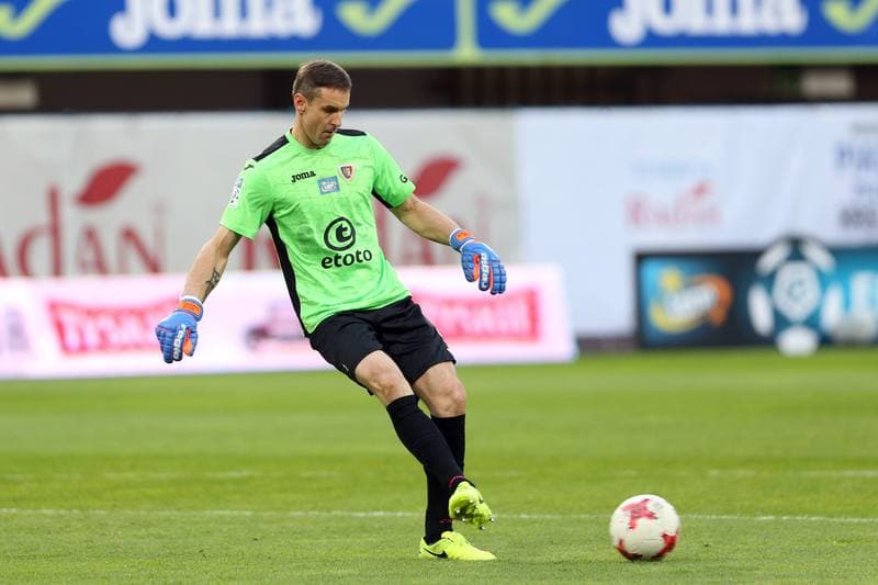 Football. Lotto Ekstraklasa. Piast Gliwice - Jagiellonia Bialystok. 22.04.2017