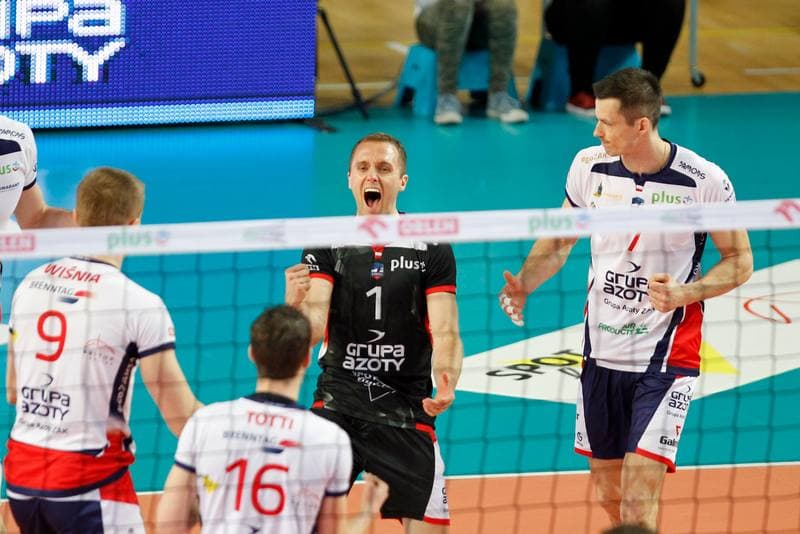 Volleyball. PlusLiga. ZAKSA Kedzierzyn-Kozle - Skra Belchatow. 23.04.2017
