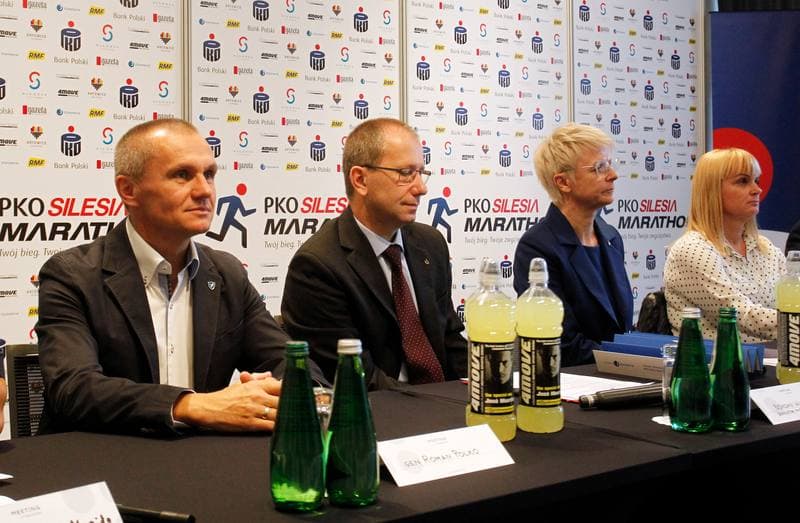 Athletics. PKO Silesia Marathon. Press Conference. 30.09.2015