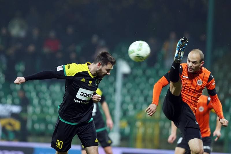 Football. I Liga. GKS Katowice - Chrobry Glogow. 26.11.2016
