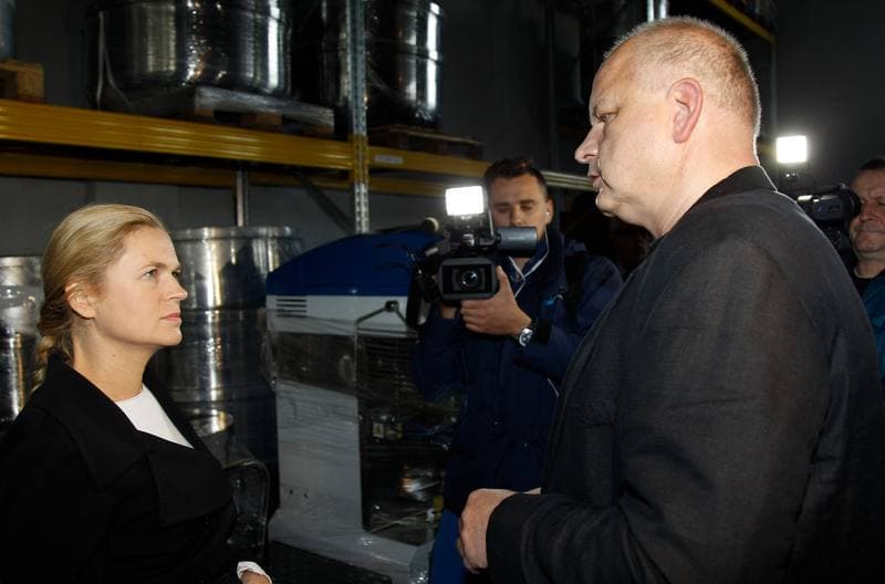 Barbara Nowacka. Press Conference. 08.10.2015