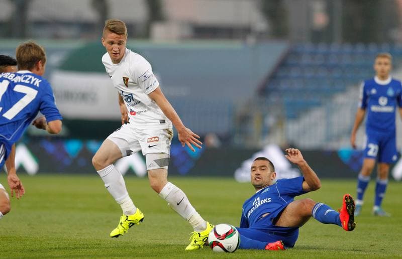 Football. T-Mobile Ekstraklasa. Ruch Chorzow - Pogon Szczecin. 06.03.2015