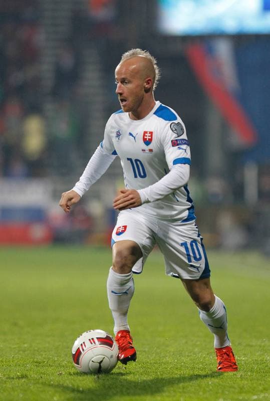 Football. UEFA Euro Qualifiers. Slovakia - Belarus. 09.10.2015