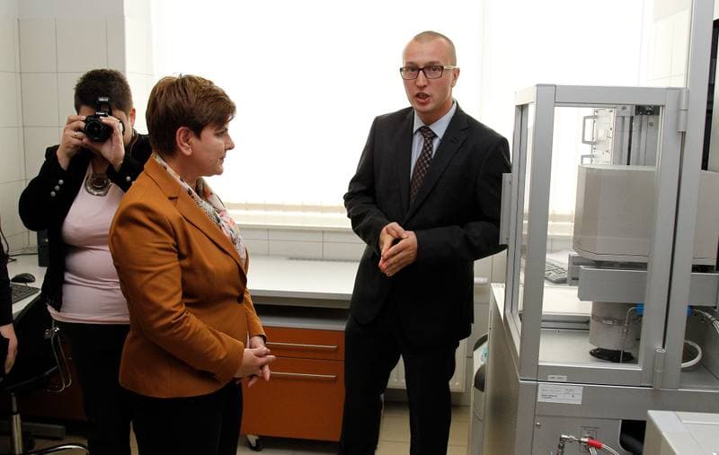 Beata Szydlo. Main Mining Institute. Press Conference. 05.10.2015