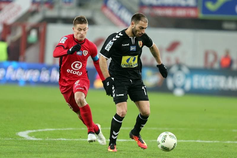Football. Lotto Ekstraklasa. Piast Gliwice - Korona Kielce. 03.12.2016
