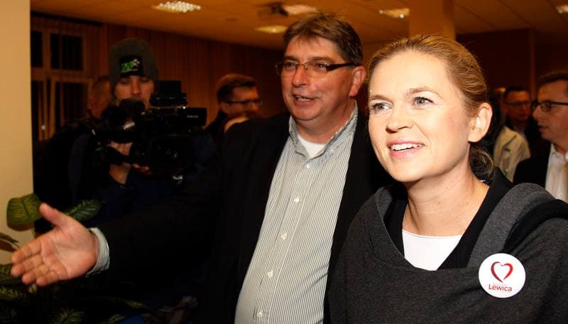 Barbara Nowacka. Press Conference. 08.10.2015