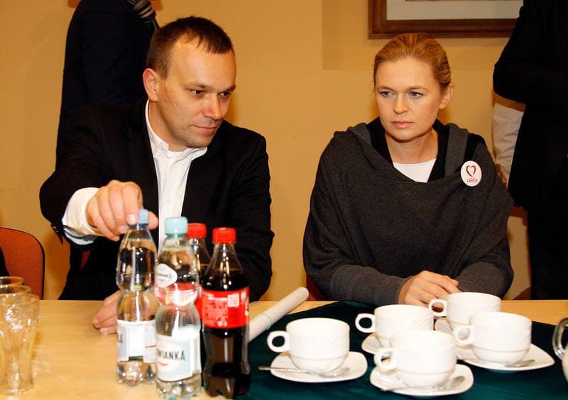 Barbara Nowacka. Press Conference. 08.10.2015
