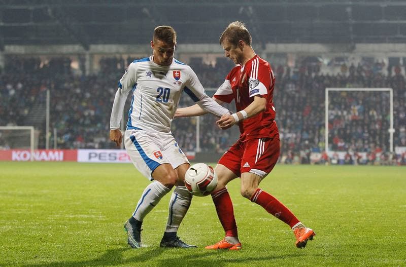 Football. UEFA Euro Qualifiers. Slovakia - Belarus. 09.10.2015