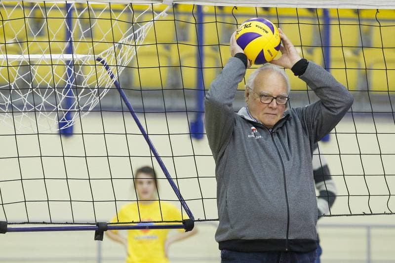 Volleyball. European Championship. Promotional Action. 05.12.2016
