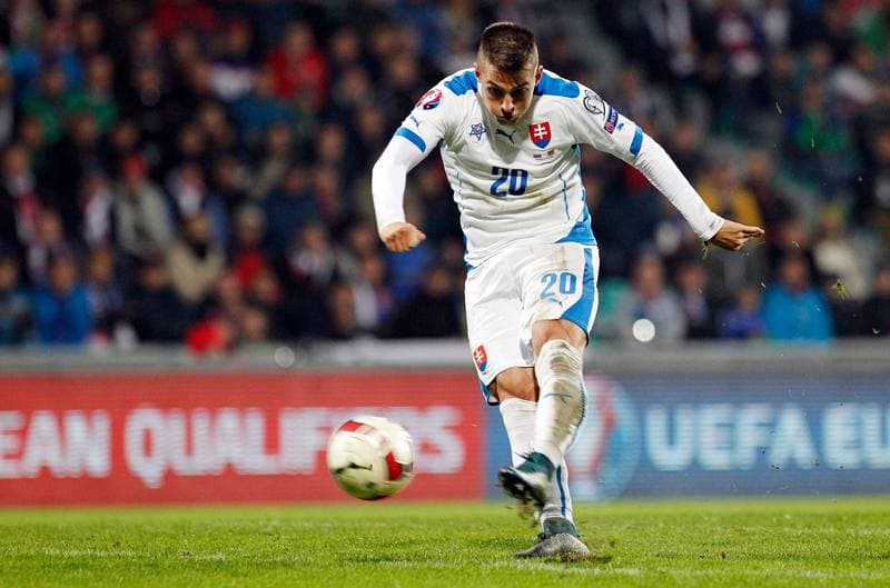 Football. UEFA Euro Qualifiers. Slovakia - Belarus. 09.10.2015