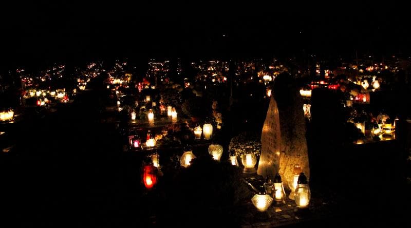 All Saints' Day. Tychy. 01.11.2015
