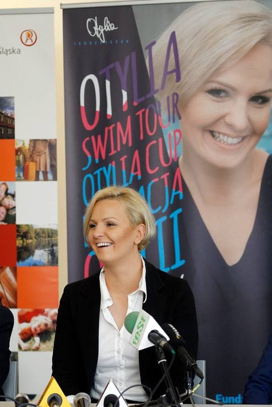 Swimming. Otylia Swim Tour. Press Conference. 04.11.2015