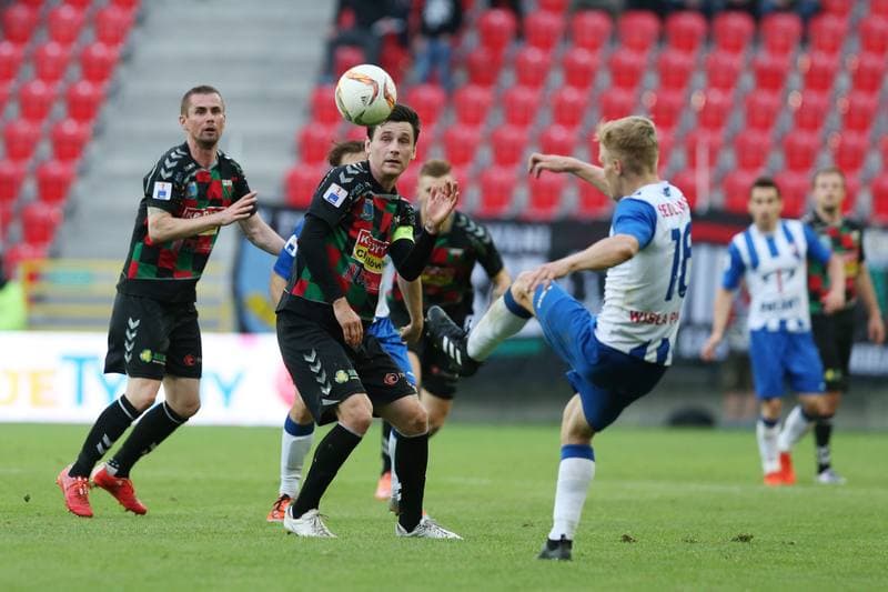 Football. Nice I Liga. GKS Tychy - Wisla Pulawy. 25.05.2017