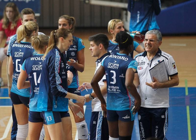 Volleyball. Orlen Liga. MKS Dabrowa Gornicza - Chemik Police. 04.11.2015