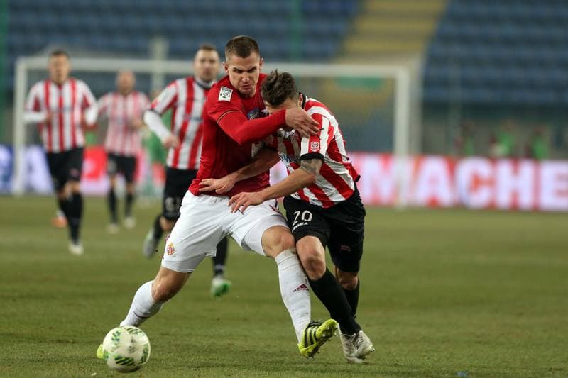 Football. Lotto Ekstraklasa. Wisla Krakow - Cracovia Krakow. 10.12.2016