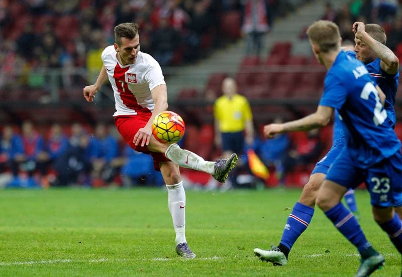Football. International Friendly. Poland - Iceland. 13.11.2015