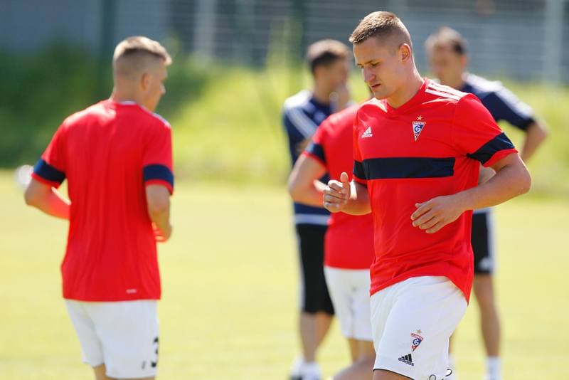 Football. Gornik Zabrze. Training. 21.06.2017