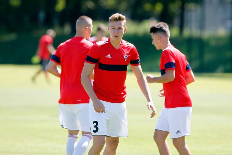Football. Gornik Zabrze. Training. 21.06.2017