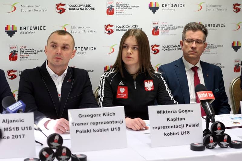 Ice Hockey. Poland. Press Conference. 10.01.2017