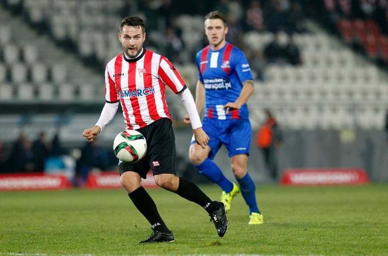 Football. PKO BP Ekstraklasa. Cracovia Krakow - Podbeskidzie Bielsko Biala. 02.12.2015