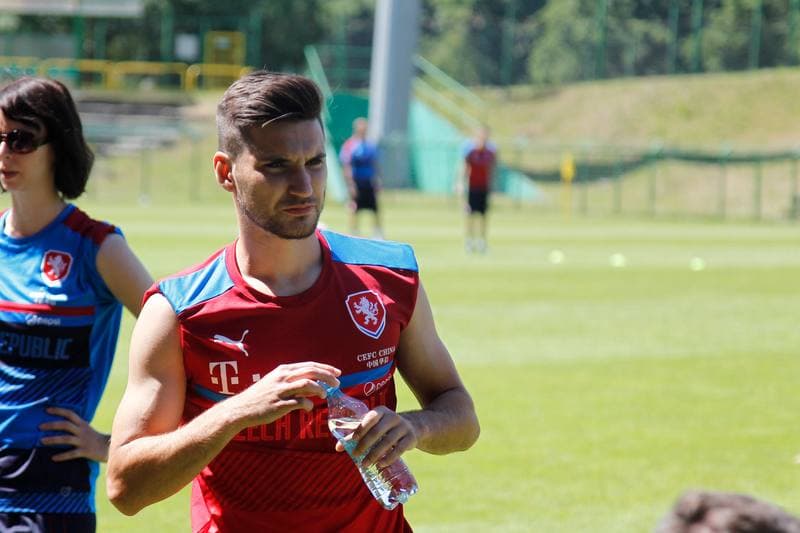 Football. Czech Republic. Training. 22.06.2017