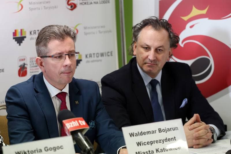 Ice Hockey. Poland. Press Conference. 10.01.2017