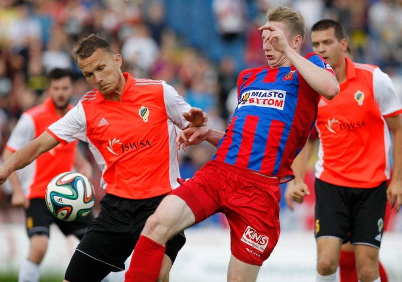 Football. III Liga Opolsko Slaska. Polonia Bytom - Pniowek Pawlowice. 03.06.2015