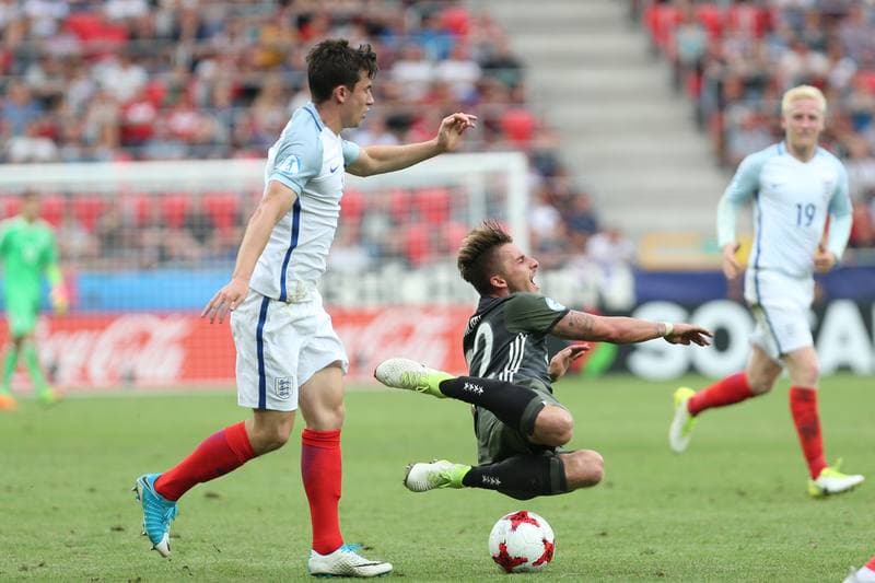 Football. UEFA European U21 Championship. England - Germany. 27.06.2017