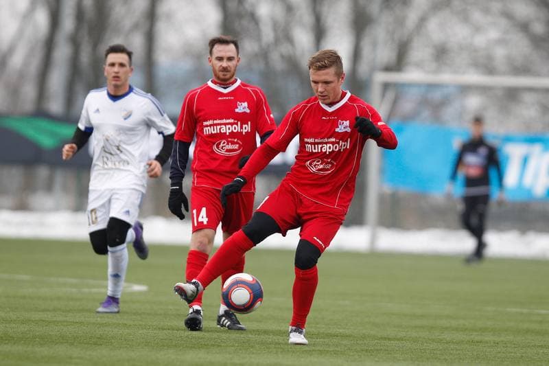Football. Sparing. FK Poprad - Podbeskidzie Bielsko-Biala. 20.01.2017