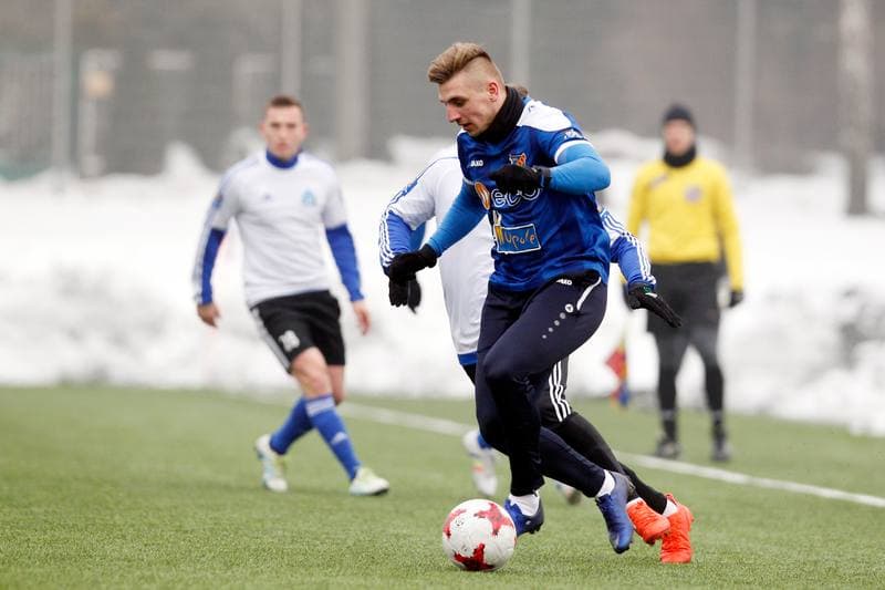 Football. Sparing. Ruch Chorzow - Odra Opole. 21.01.2017