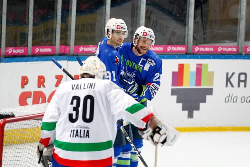 Ice Hockey. Euro Ice Hockey Challenge. Slovenia - Italy. 10.02.2017