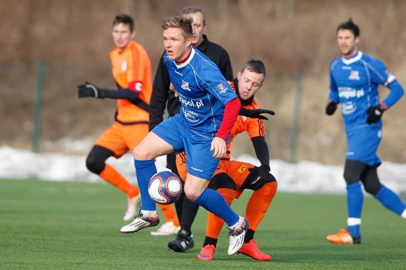 Football. Sparing. MFK Frydek-Mistek - Podbeskidzie Bielsko-Biala. 26.01.2017