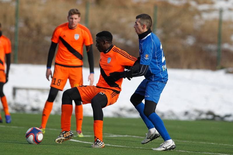 Football. Sparing. MFK Frydek-Mistek - Podbeskidzie Bielsko-Biala. 26.01.2017
