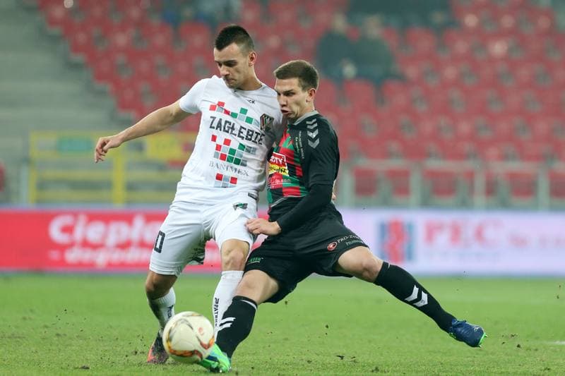 Football. I Liga. GKS Tychy - Zaglebie Sosnowiec. 23.11.2016