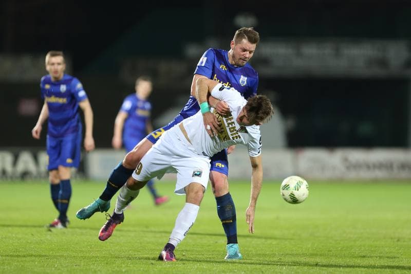 Football. Nice I Liga. Zaglebie Sosnowiec - Stomil Olsztyn. 04.03.2017