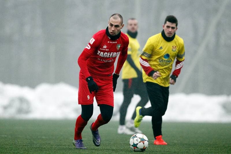 Football. Sparing. Zaglebie Sosnowiec - BKS Stal Bielsko-Biala. 01.02.2017