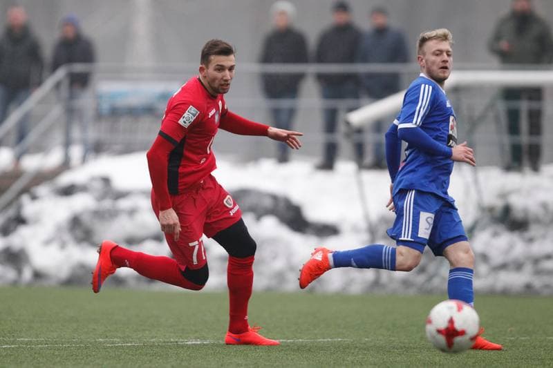 Football. Sparing. Piast Gliwice - 1 SC Znojmo. 06.02.2017