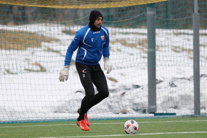 Football. Sparing. Polonia Bytom - Pniowek Pawlowice. 08.02.2017