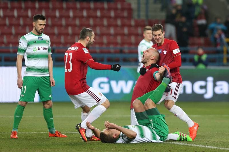 Football. Lotto Ekstraklasa. Wisla Krakow - Lechia Gdansk. 03.12.2016