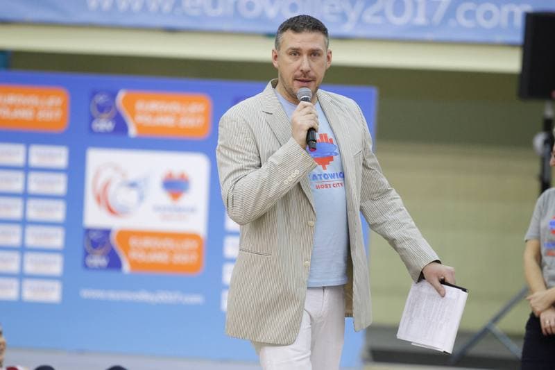 Volleyball. European Championship. Promotional Action. 05.12.2016