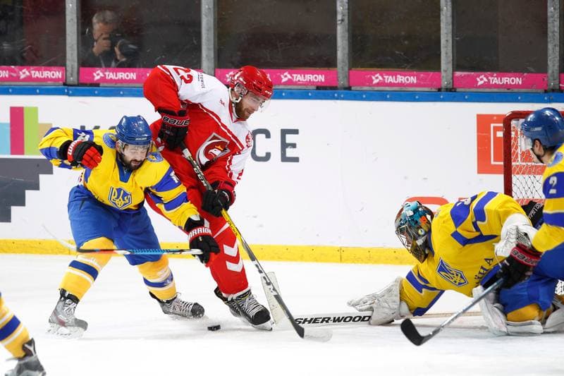 Ice Hockey. Euro Ice Hockey Challenge. Poland - Ukraine. 10.02.2017