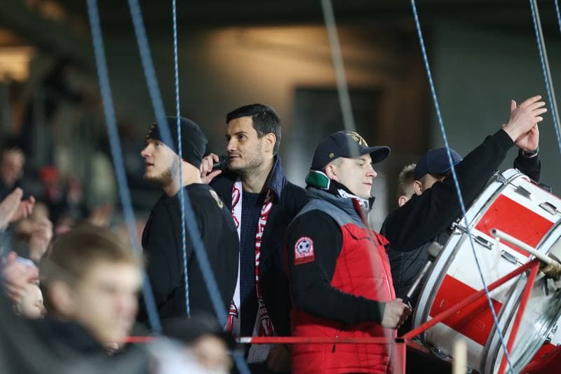 Football. Lotto Ekstraklasa. Cracovia Krakow - Zaglebie Lubin. 13.03.2017